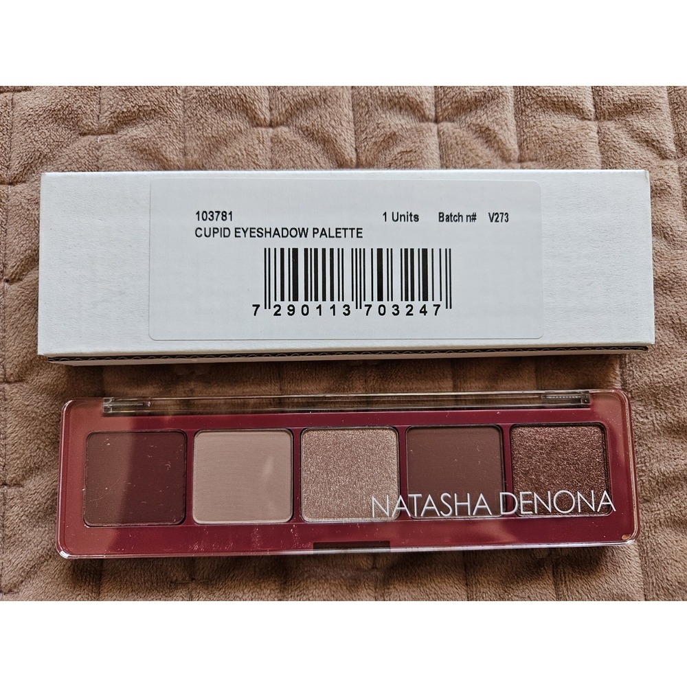 NIB Natasha Denona "CUPID" Eyeshadow Palette, 5 Shades, Matte and Shimmer
